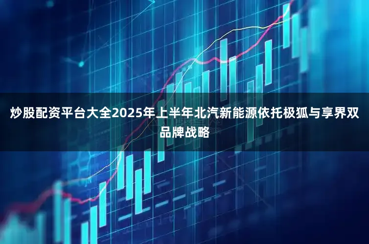 炒股配资平台大全2025年上半年北汽新能源依托极狐与享界双品牌战略