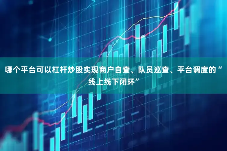 哪个平台可以杠杆炒股实现商户自查、队员巡查、平台调度的“线上线下闭环”