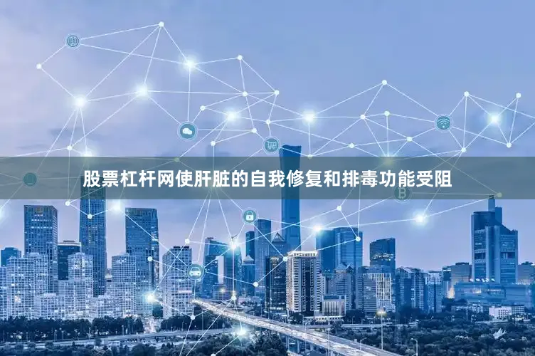 股票杠杆网使肝脏的自我修复和排毒功能受阻