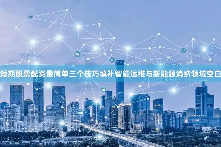 短期股票配资最简单三个技巧填补智能运维与新能源消纳领域空白